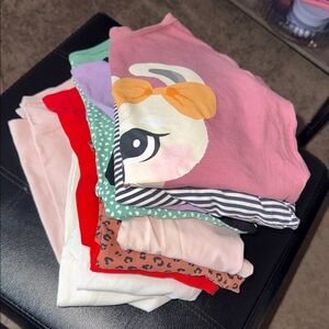 H&M Girls Long Sleeve T-Shirts Bundle